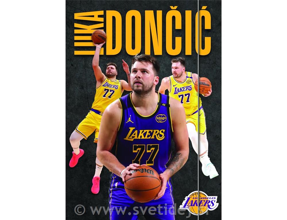 Mapa z elastiko A4, Luka Dončić
