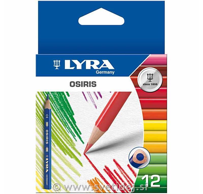 Lyra barvni svinčniki, set 12