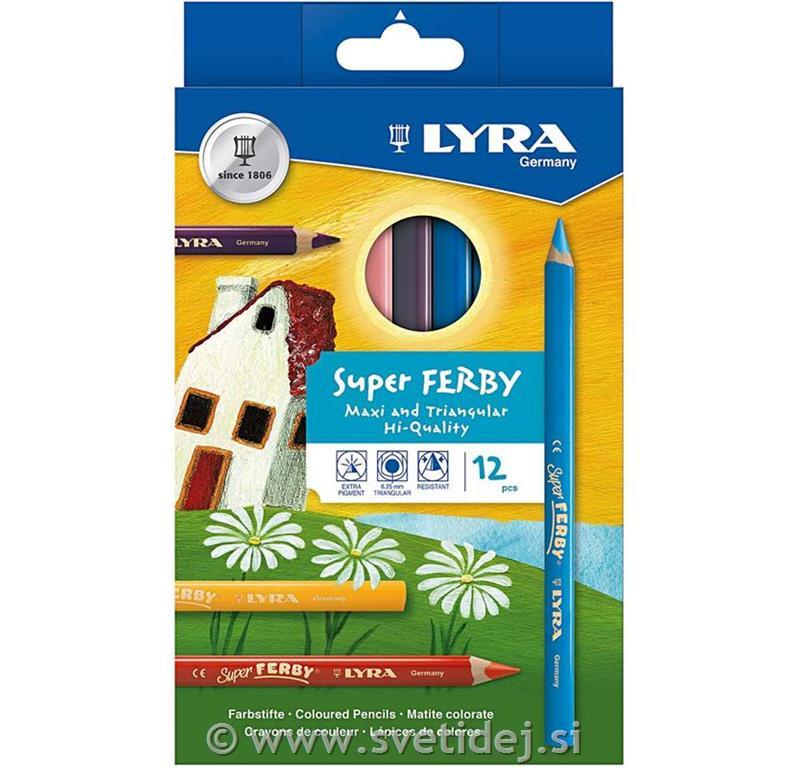 Super Ferby barvice, set 12