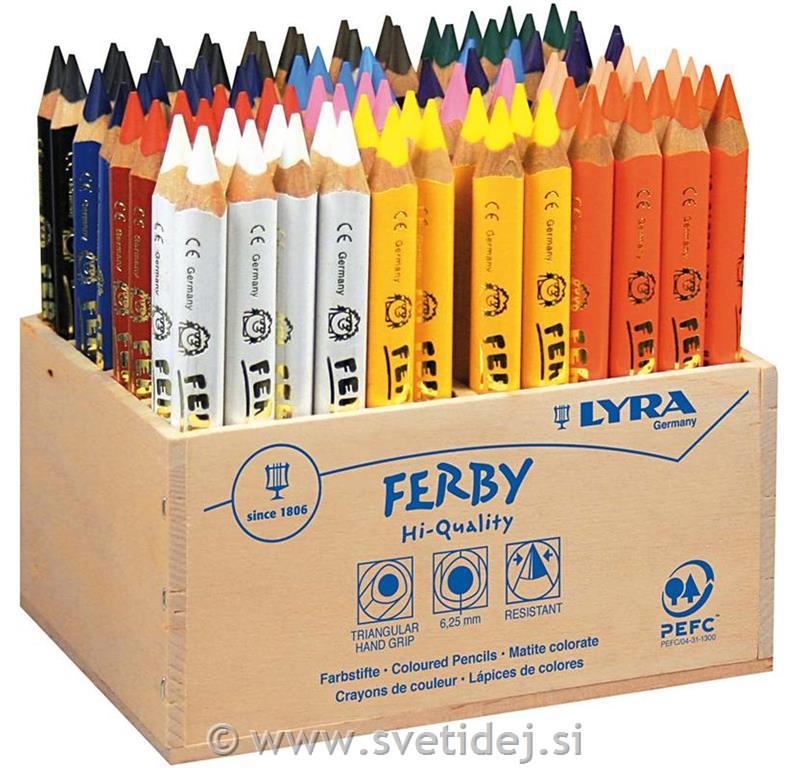 Lyra Super Ferby barvice, set 96