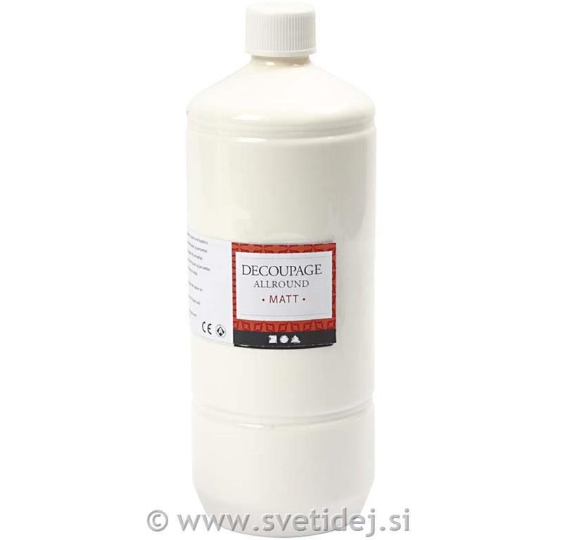 Decoupage lak, mat, 1000 ml