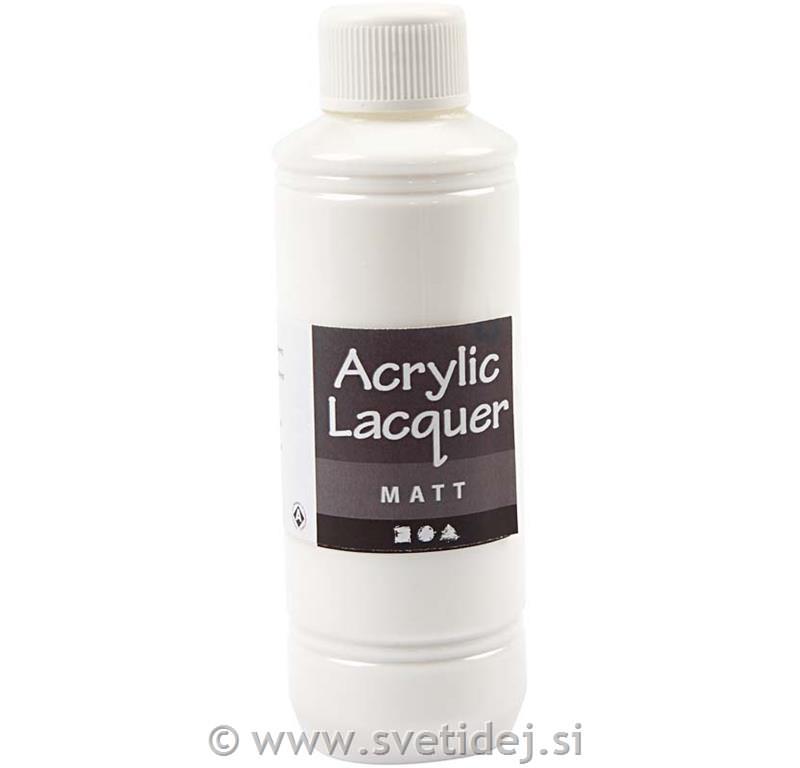 Lak mat, 250 ml