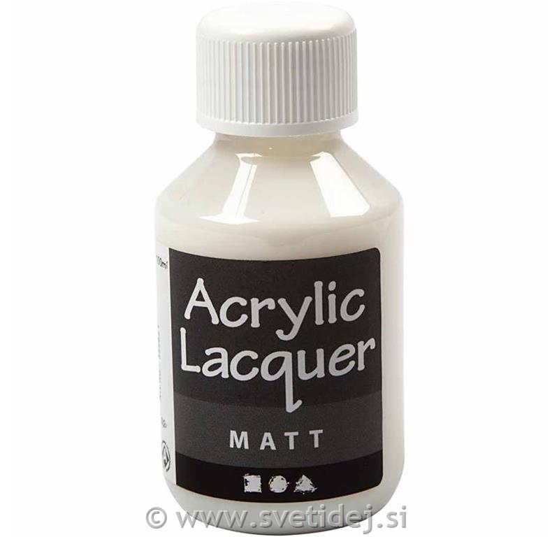 Akrilni lak brez leska 100 ml