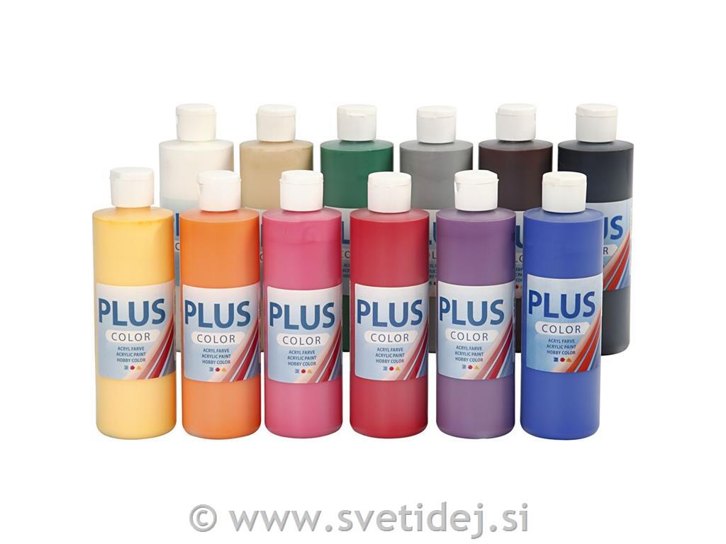 Plus Color barve 12x250 ml