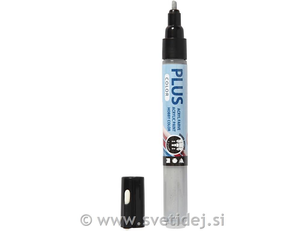 Plus Color marker, siv