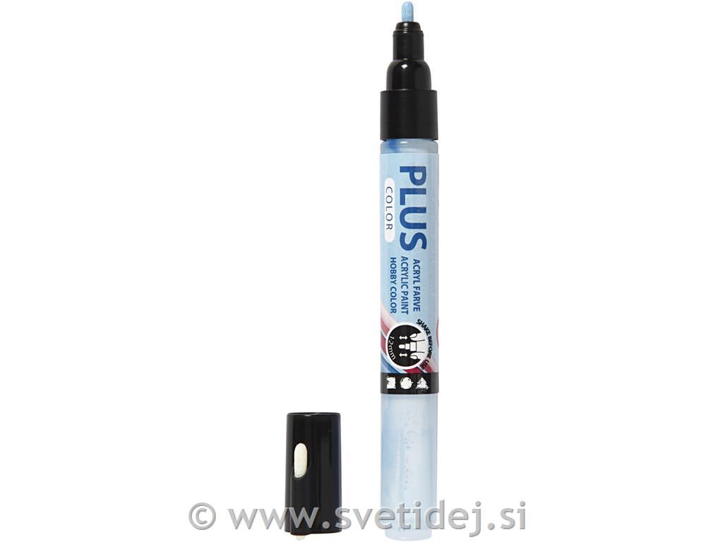 Plus Color marker, svetlo moder