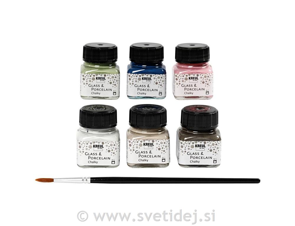 Barve za steklo in porcelan PASTEL