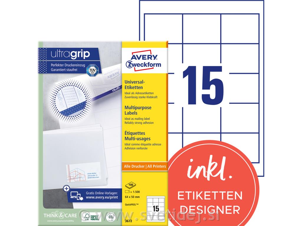 ZWECKFORM 3672 64X50mm