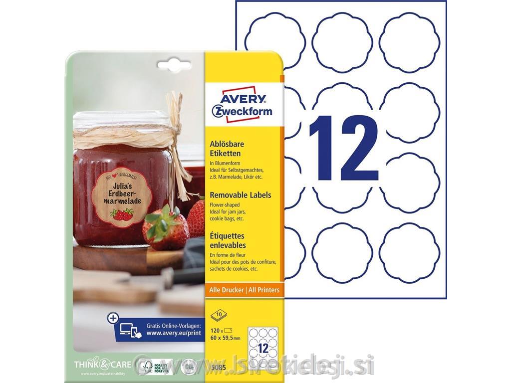 ZWECKFORM 5085-10 ODSTRANLJIVE