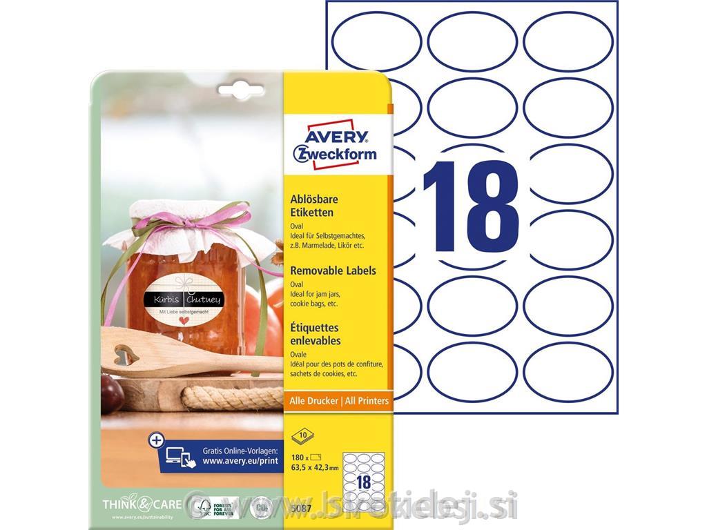 ZWECKFORM 5087-10 ODSTRANLJIVE