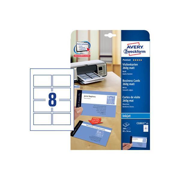 ZWECKFORM 32015-25 85X54 BELE