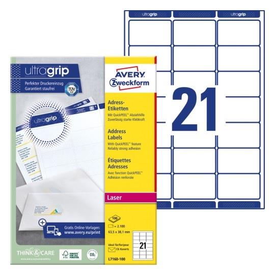 ZWECKFORM L7160-100 70X42,3 mm