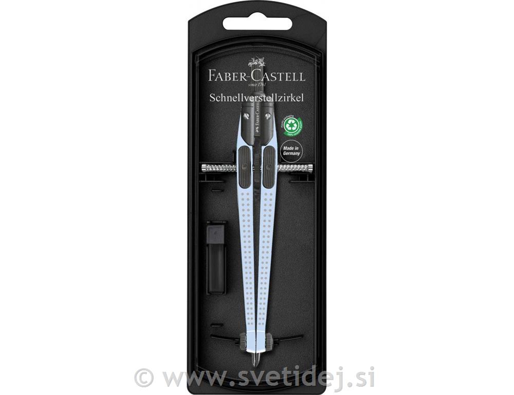 Šestilo Faber-Castell GRIP SKY BLUE
