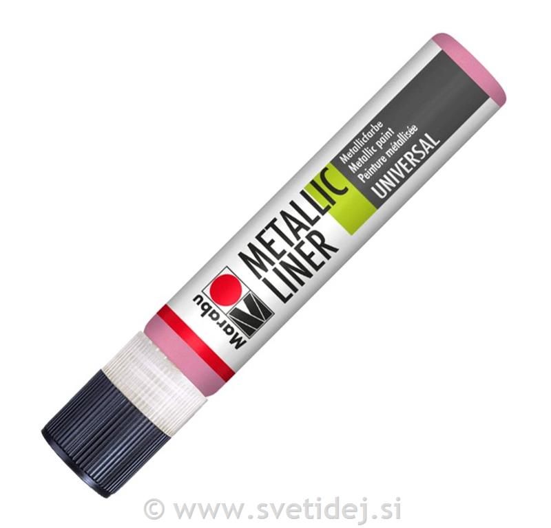 Metalic liner 25ml roza 18030009733