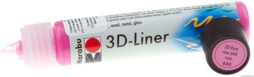 3D Liner 25ml rožnata 633