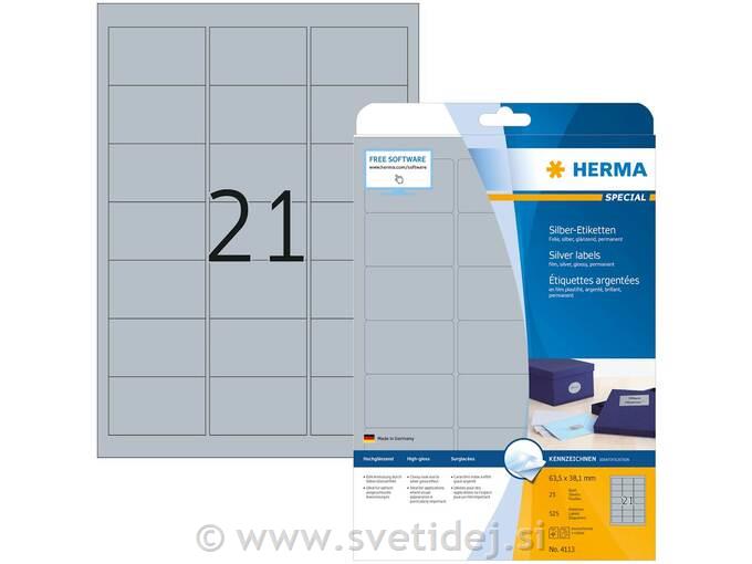 HERMA ETIKETE 4113 63,5X38,1 25/1