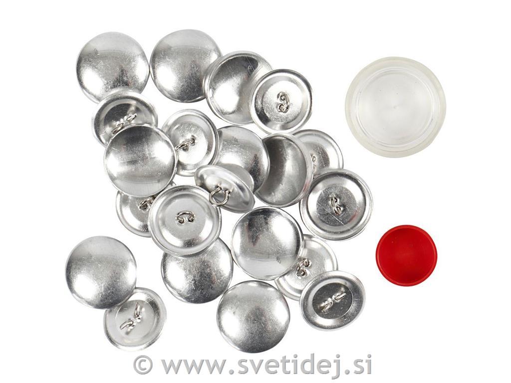 Gumbi za preobleko 22 mm, set 12