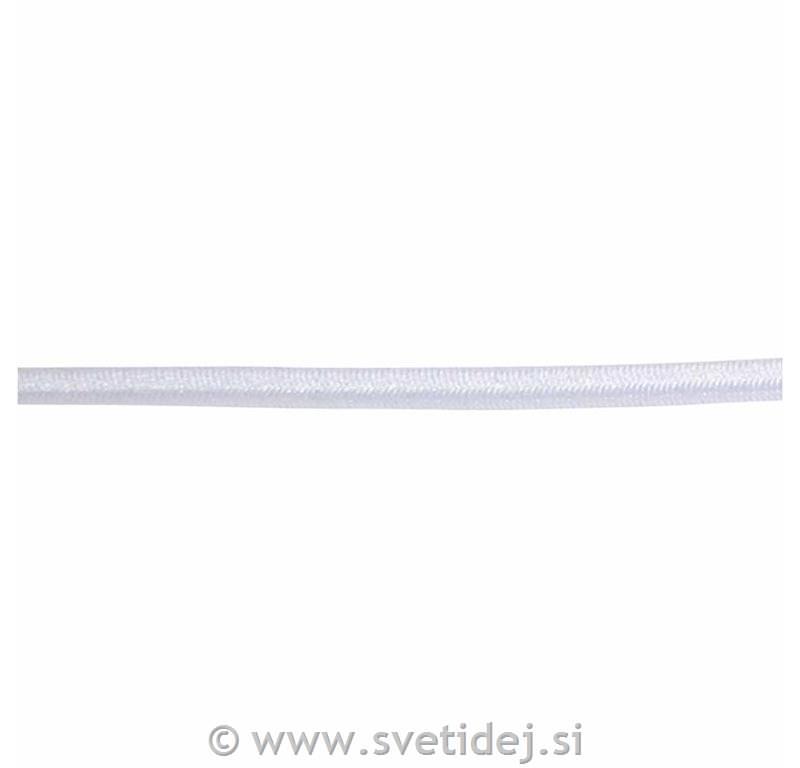 Elastična vrvica 2 mm, bela, 250 m