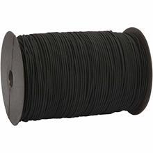 Elastična vrvica 2 mm, črna, 25 m