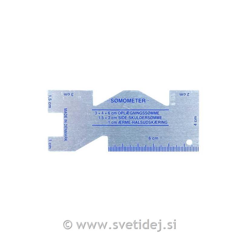 Merilo, ravnilo, šablona za krojenje