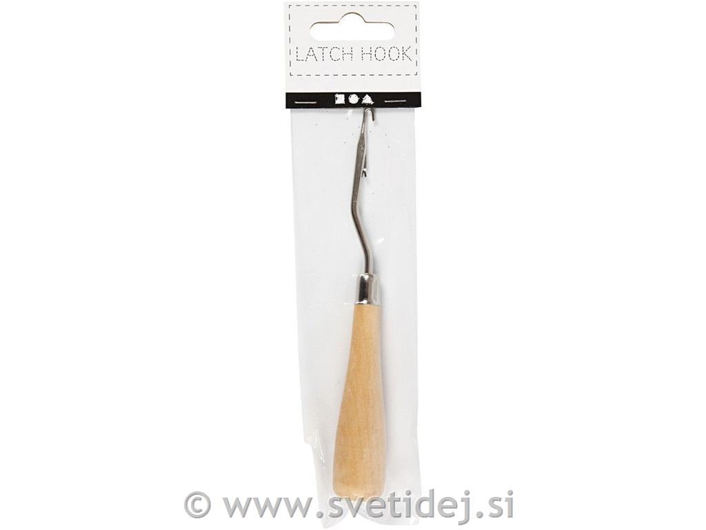 Kvačka z zanko -ročaj 15,5 cm