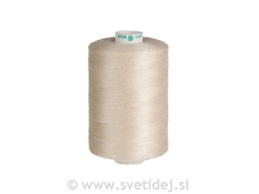 Sukanec-poliester, 1000 m, beige