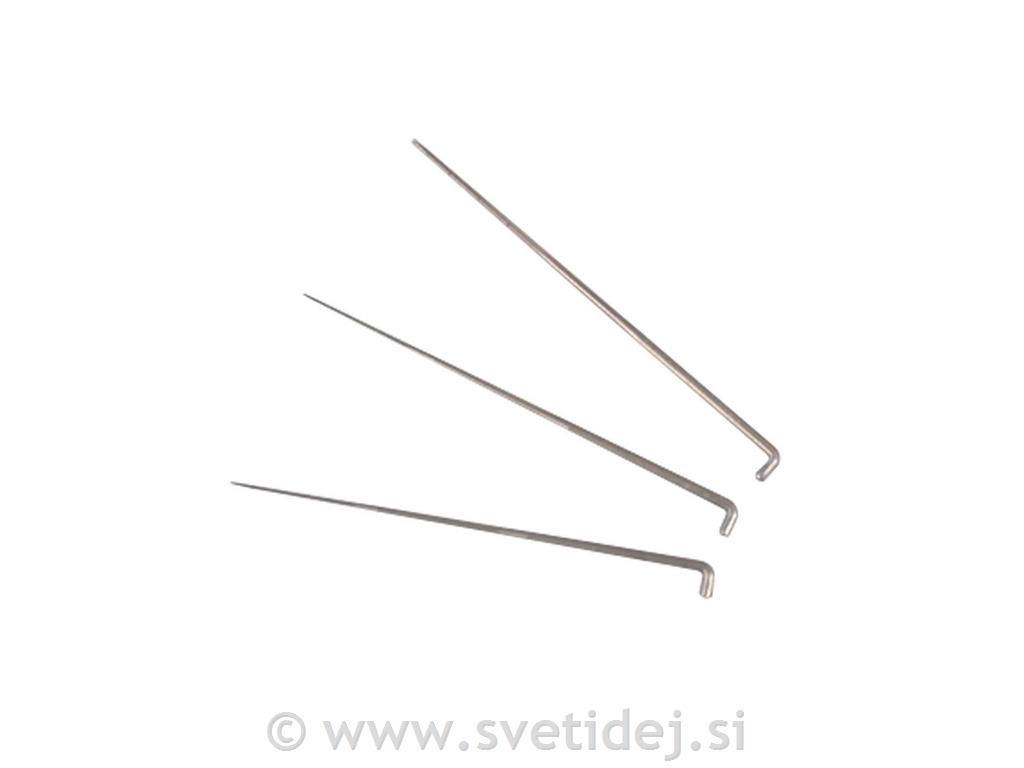 Igle za polstenje, 7,5 cm, set 3