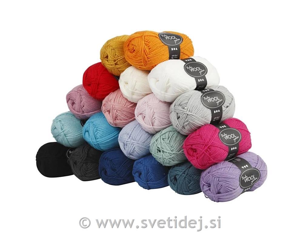 Baby 100% volna, 20x50 g 172m