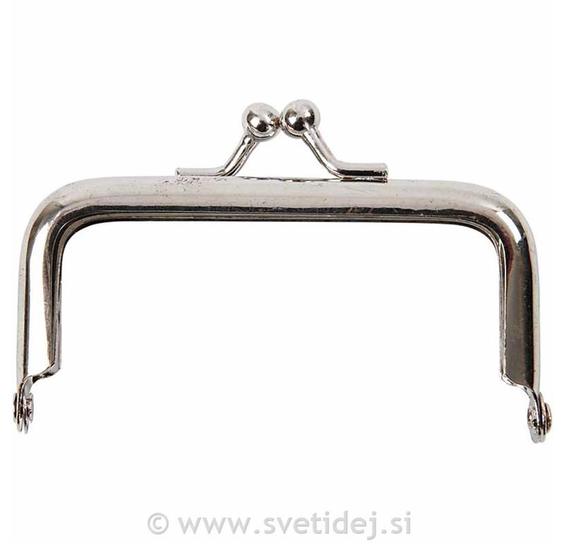 Sponka za torbico 8 cm,