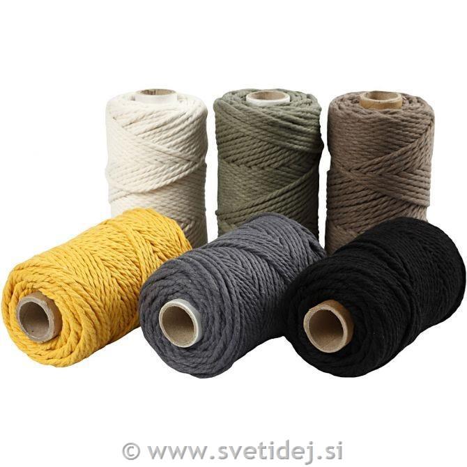 Makrame vrvica 4 mm, 6x55 m