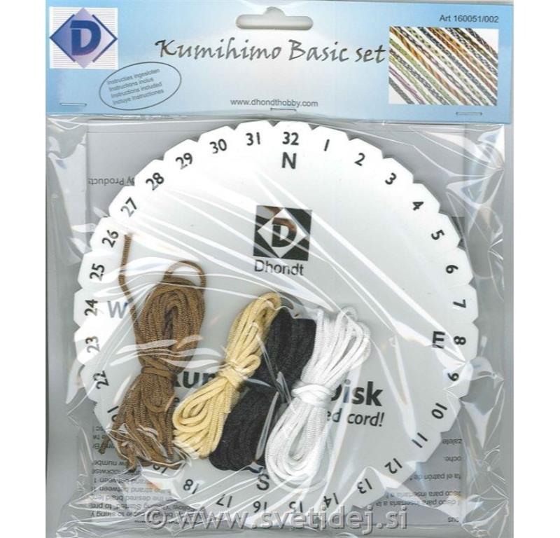 Začetni set Kumihimo