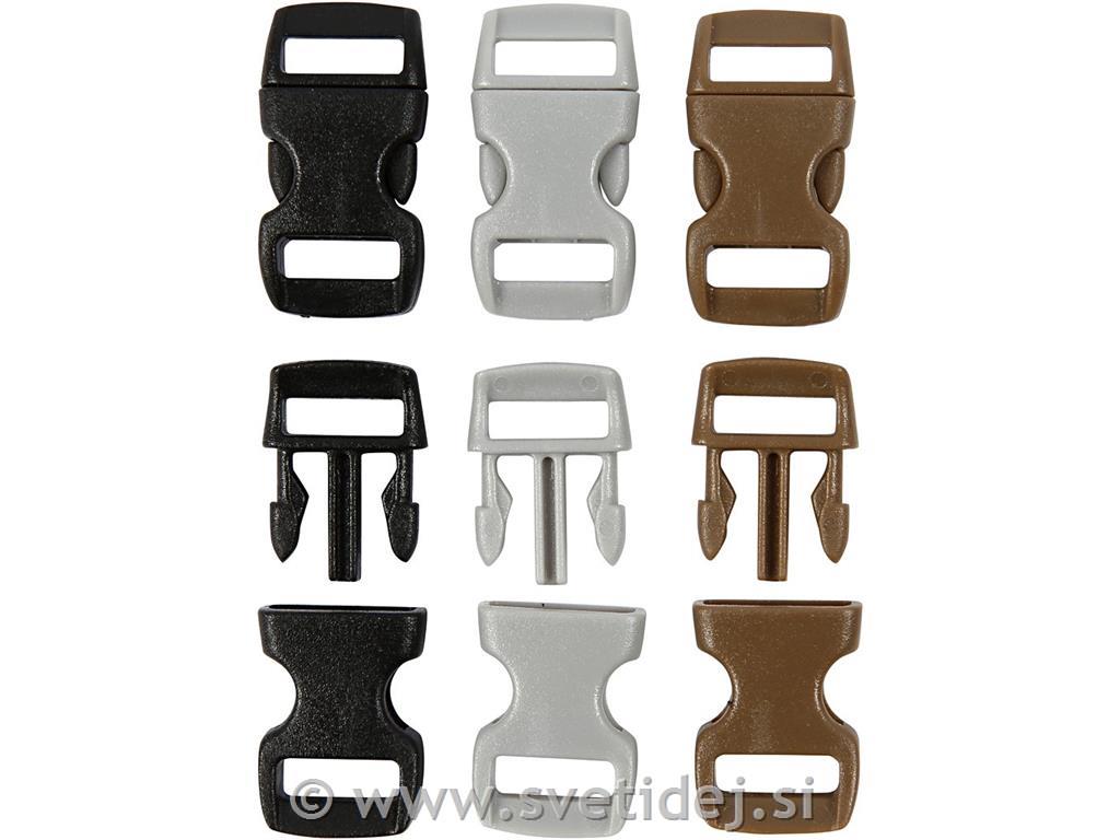 Sponke plastične 15x29 mm, set 100