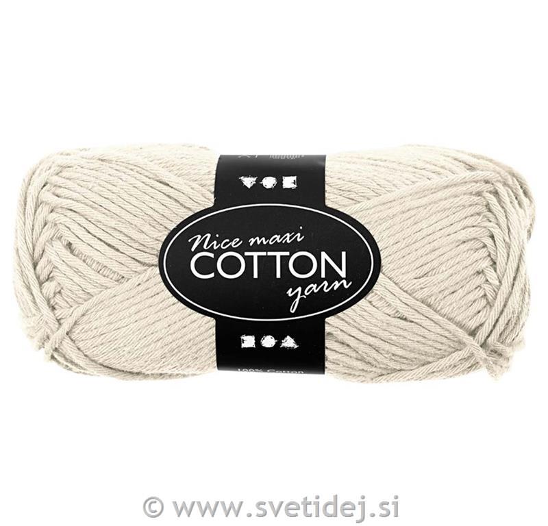 Bombažna preja maxi 80-85 m, 50 g