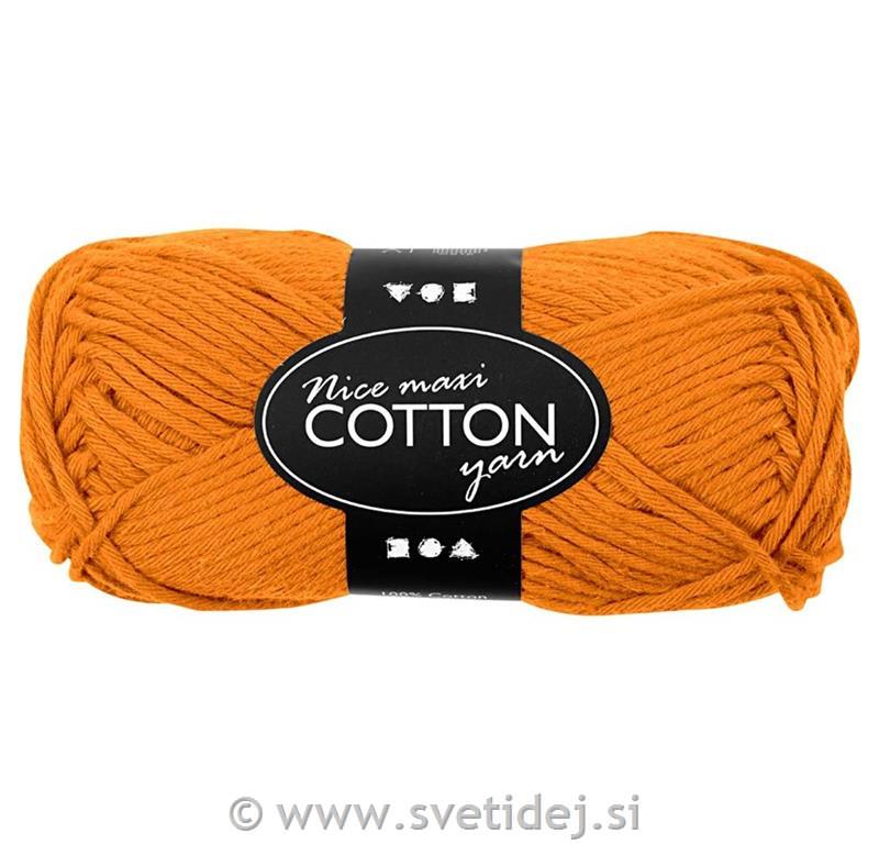 Bombažna preja maxi 80-85 m, 50 g