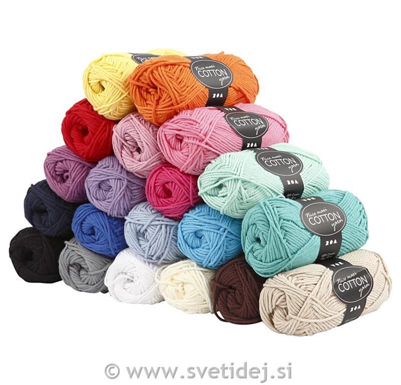 Bombažna preja maxi 80-85 m,20x 50 g