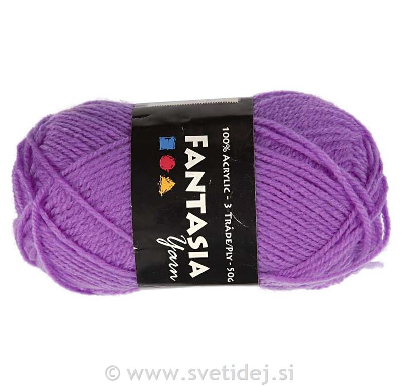 Fantazija akrilna preja, 80 m, 50 g
