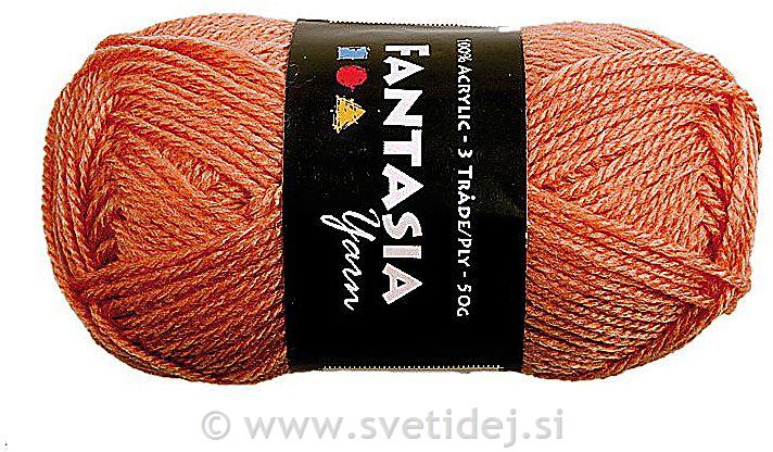 Fantazija akrilna preja, 80 m, 50 g