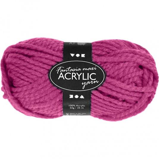 Fantazija akrilna preja 35 m, pink, 50 g