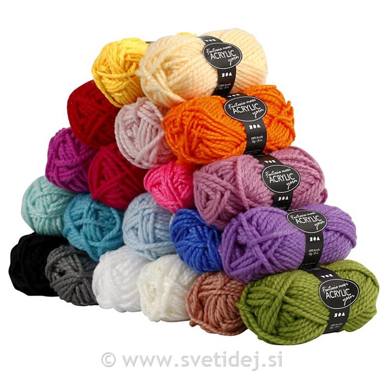 Fantazija akrilna preja 35 m, 20x50 g