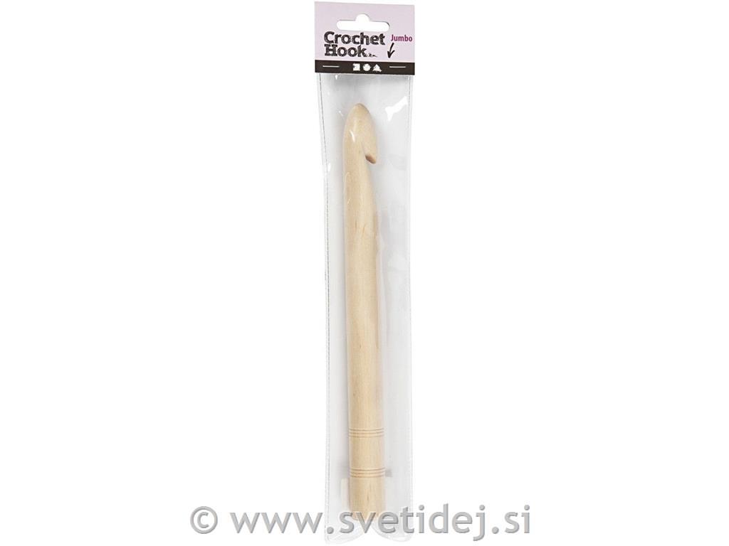 Kvačka lesena št. 20, dolž. 23 cm