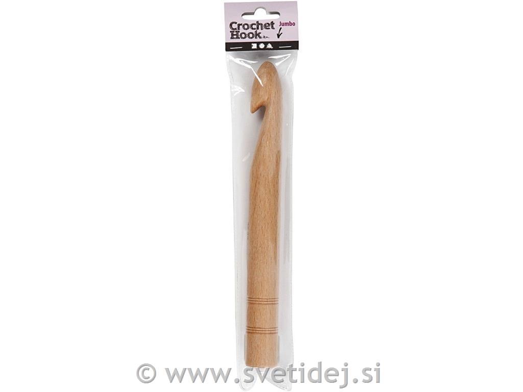 Kvačka lesena št. 25, dolž. 23 cm