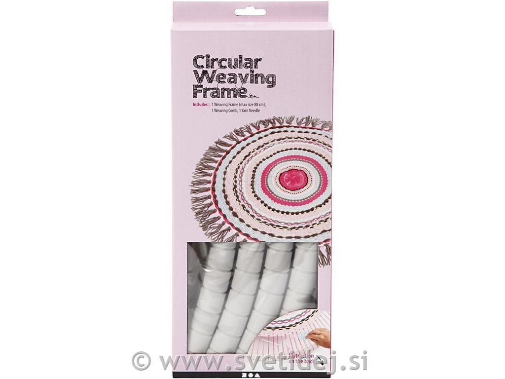 Obroč za vezenje 88 cm, set