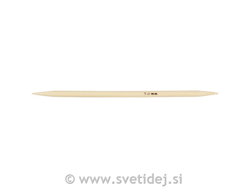Pletilke bambusove št. 7, dolž. 20 cm