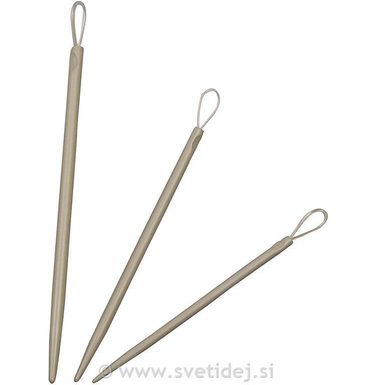 Pletilke za volnene robove, 6+7+8,5, set