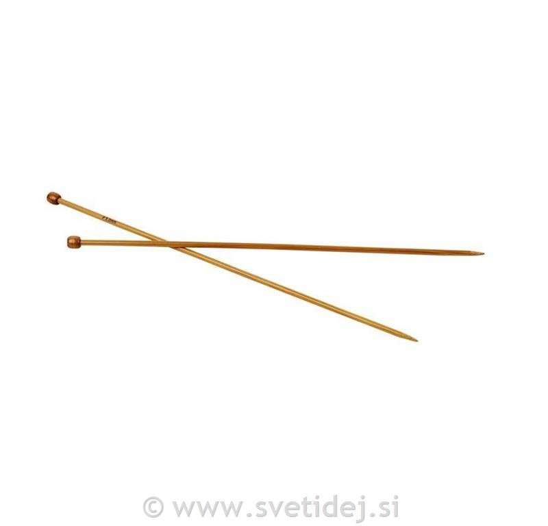 Pletilke iz bambusa št. 5, 35 cm