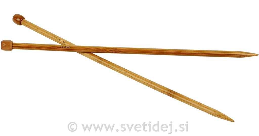 Pletilke, št. 9, 35 cm, 1 par