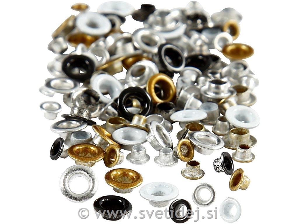 Kovice 3,2+4,8x3 mm, mix, set 120