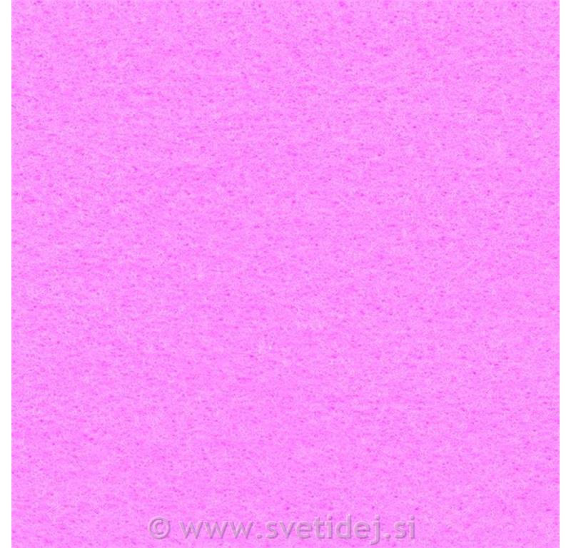 Filc akrilni pink, 45 cm,1,5 mm, 5 m