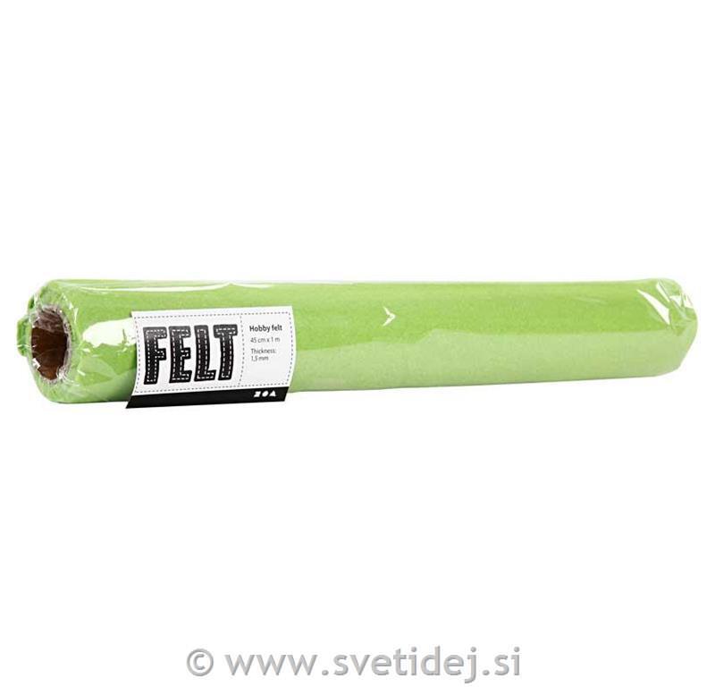 Filc akrilni, 45 cm, deb. 1,5 mm, 1 m