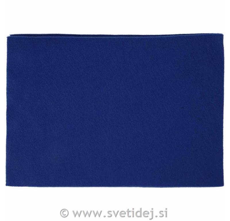 Filc 21x30 cm, t. moder, set 10